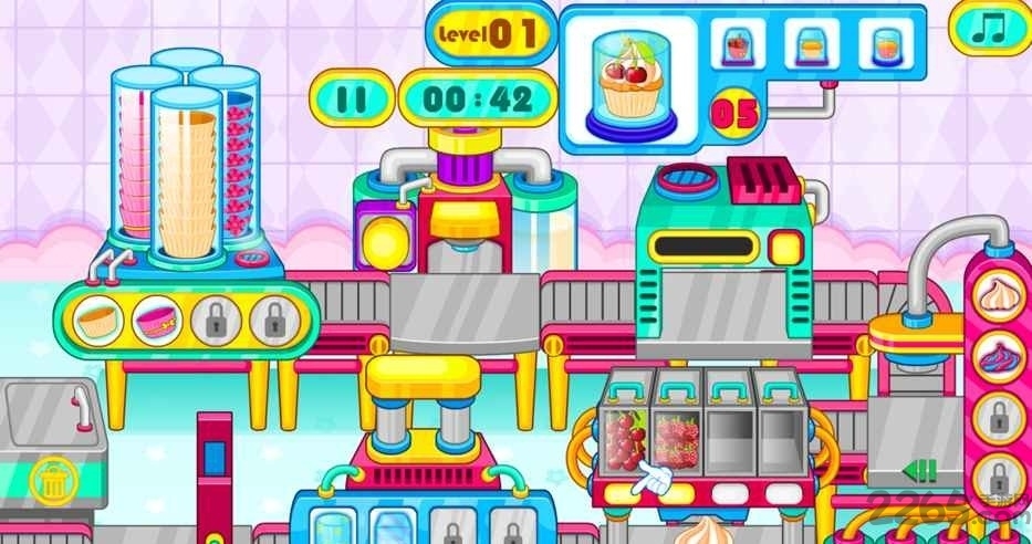 纸杯蛋糕制作游戏