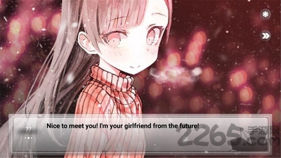 未来女友向我传达了问候