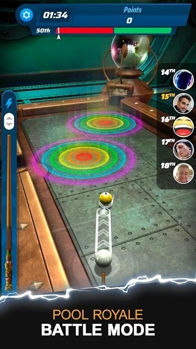 8台球撞击游戏(8 ball smash)