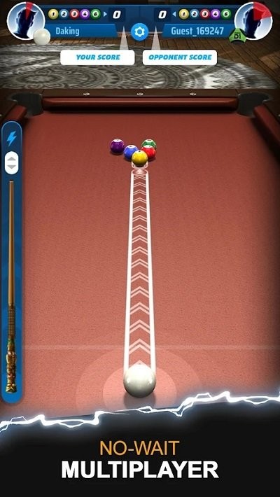8台球撞击游戏(8 ball smash)
