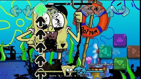 周五夜放克错误化海绵宝宝游戏