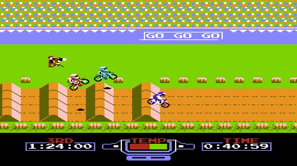 越野摩托车fc游戏