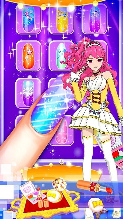 芭比公主美甲装扮游戏