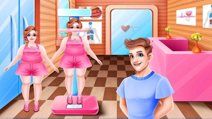 健身运动女孩游戏