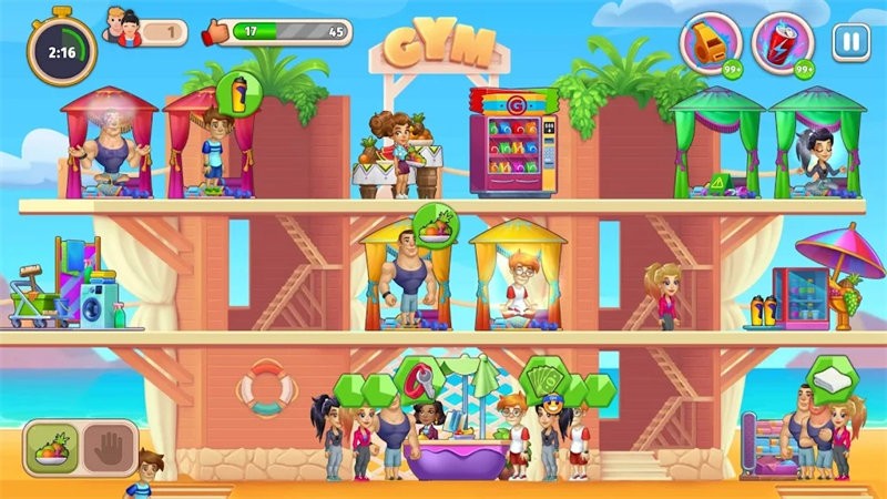 健身房狂热空闲锻炼手游 健身房狂热空闲锻炼游戏下载