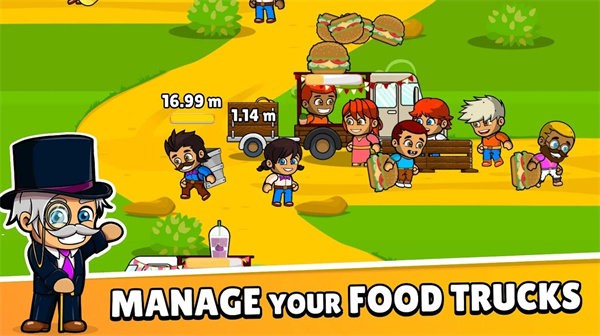 空闲美食帝国大亨手机版(foodie empire)