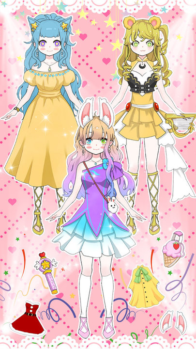 樱校装扮少女游戏