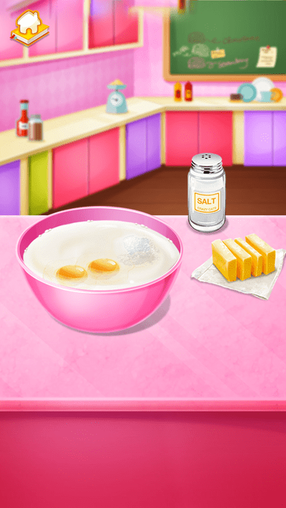 女生做蛋糕甜品屋宝宝游戏