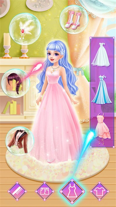 艾尔莎公主舞会装扮故事游戏下载