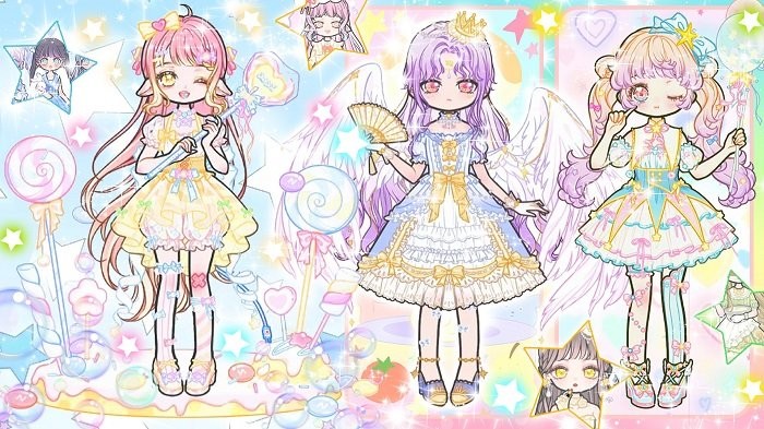 卡哇伊装扮女孩游戏