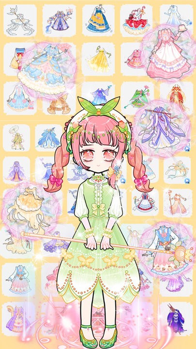 装扮女孩物语小游戏