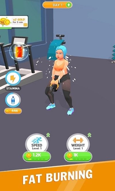 闲置健身锻炼游戏(idle workout fitness)