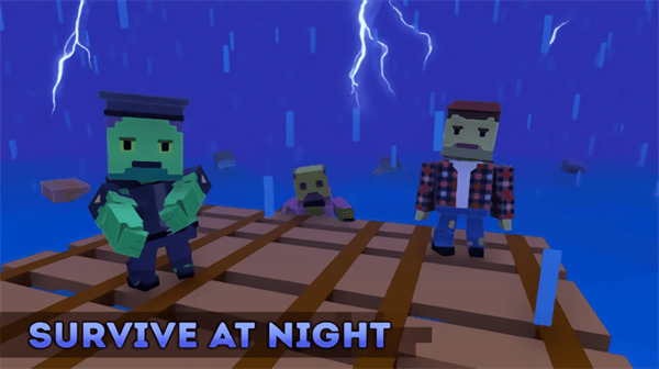 僵尸木筏求生正版下载