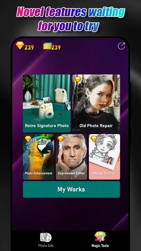 magic photo editor app(相机app)