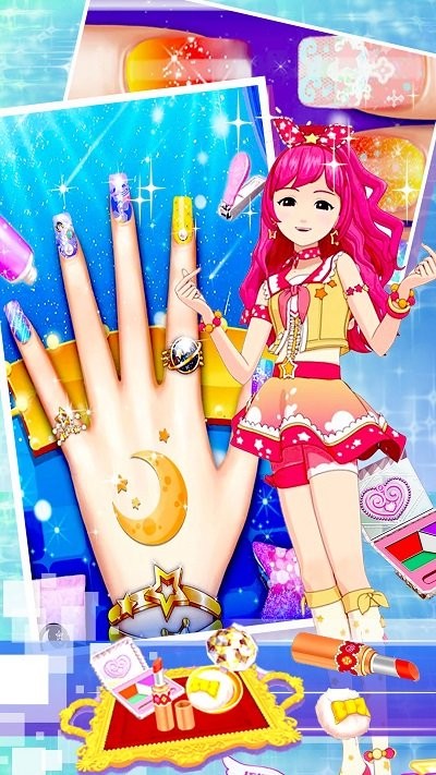 芭比公主美甲装扮游戏