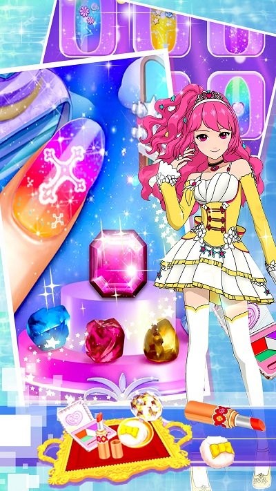 芭比公主美甲装扮游戏