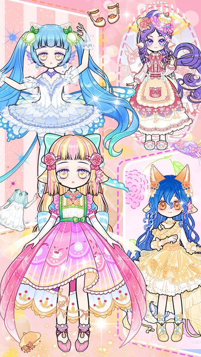 装扮女孩物语小游戏