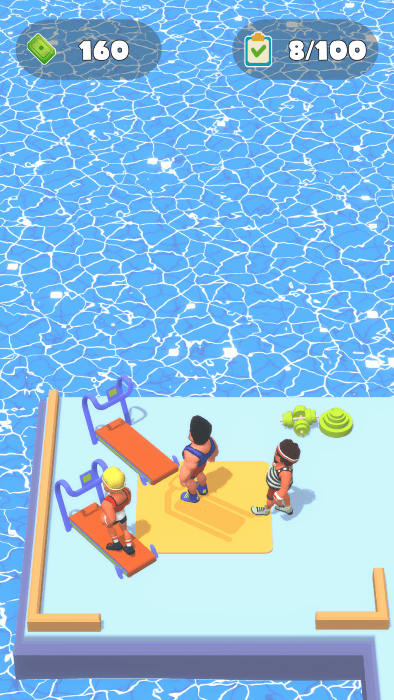 街机闲置健身房游戏