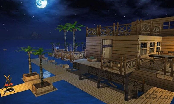 木筏求生之鲨鱼来袭游戏手机版下载