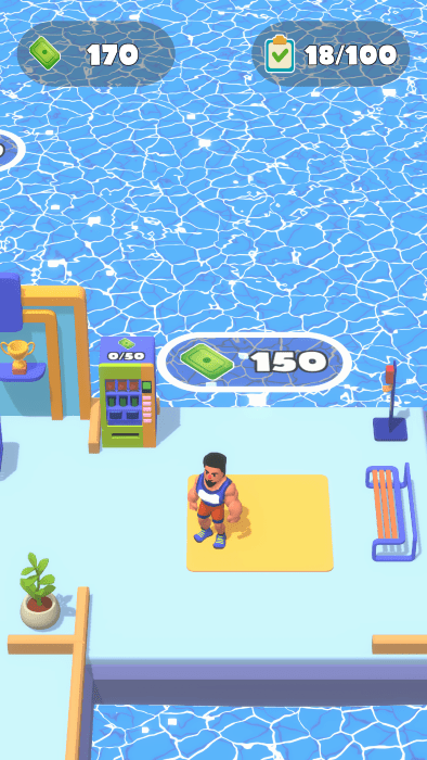 街机闲置健身房游戏