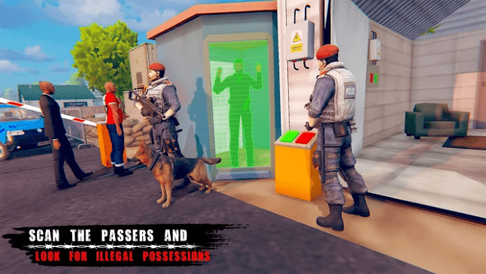 边境巡逻警察手机游戏(Border Patrol Police Simulator)