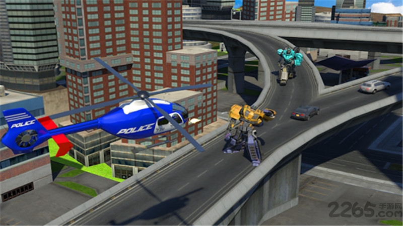 超级警察机器人手机游戏