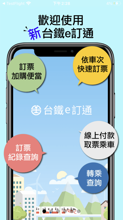 台铁e订通app