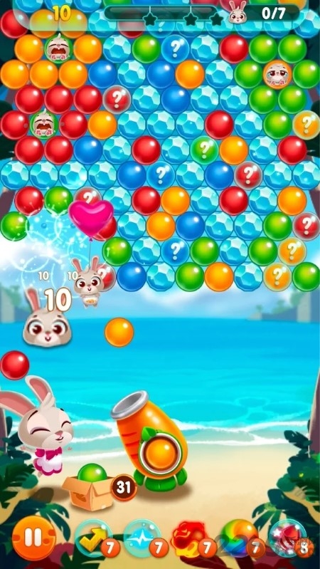 兔子泡泡龙手机游戏下载