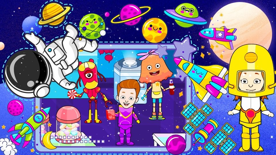 迷你生活太空舱游戏