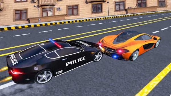 公路抓捕警察模拟游戏