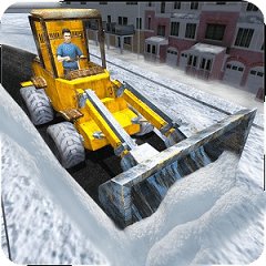 犁型铲雪卡车游戏
