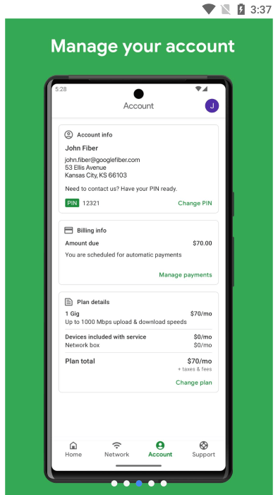 google fiber app