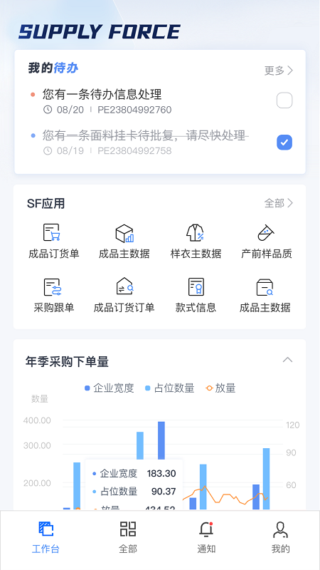 sf服装协同app