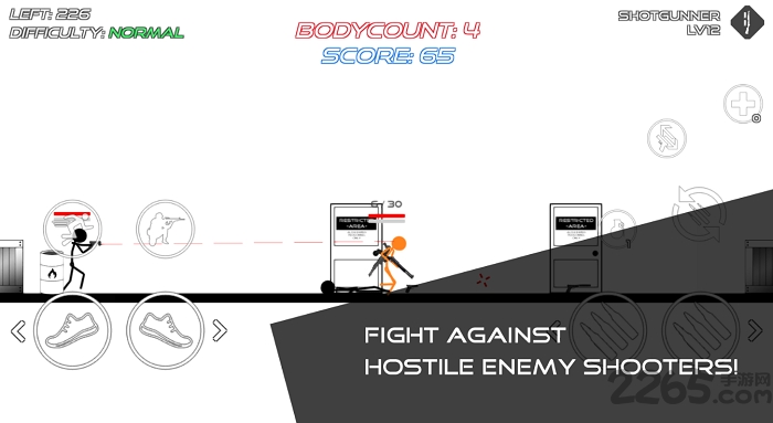 火柴人战争鲜血打击正版