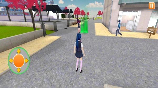 换装女孩学校游戏