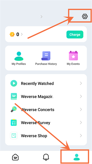weverse调中文教程