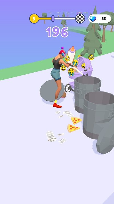 婴儿车冲冲冲游戏