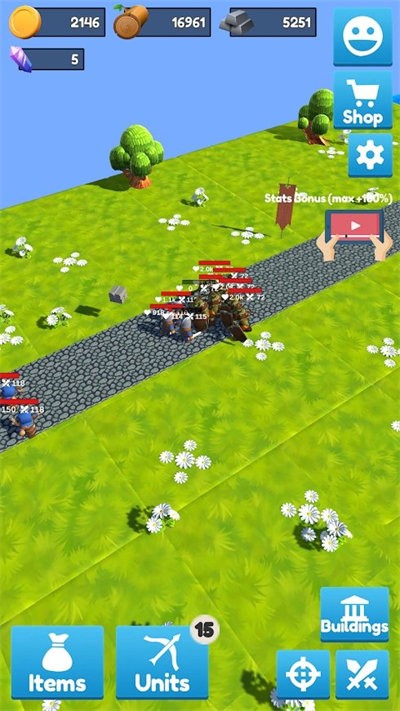低聚骑士手游(3d low poly knights)