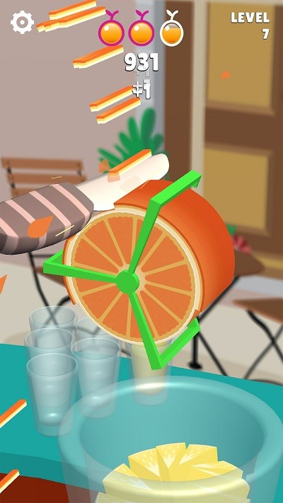 果汁切割小游戏