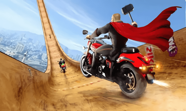 Trickybiker（诡计多端的摩托车手）