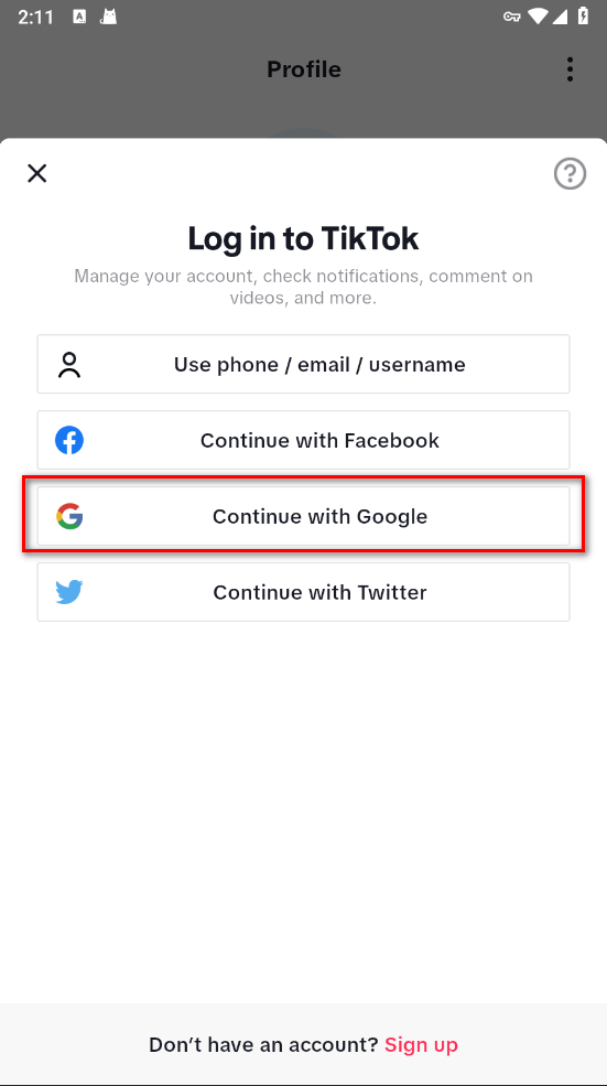 TikTok Lite如何登录