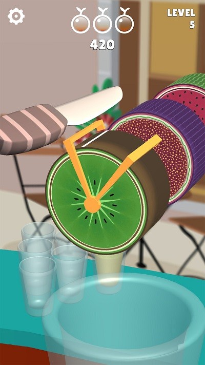 果汁切割小游戏