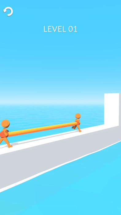 双人切割跑酷游戏