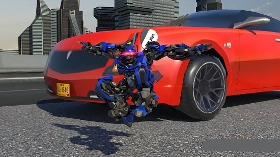 迷你警察变形金刚游戏