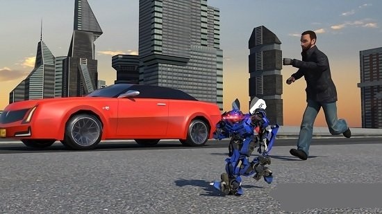 迷你警察变形金刚游戏