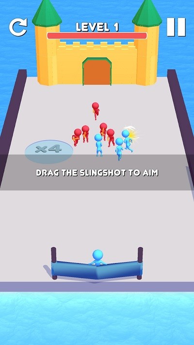 弹弓攻城游戏(slingshot battle)
