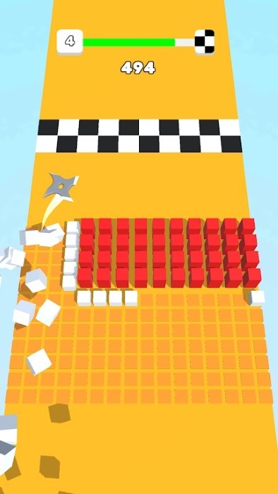 色彩切割游戏(color cutting)