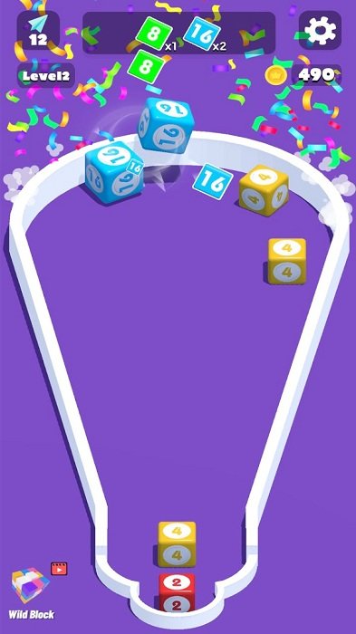 弹弓方块2048手游