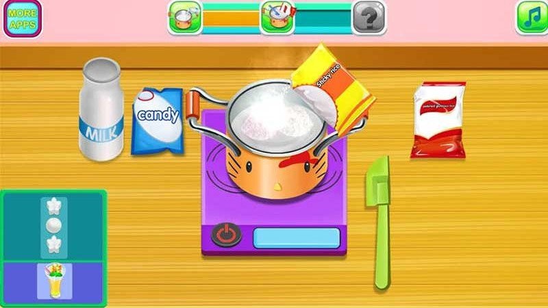 日式点心制作之厨房料理小游戏