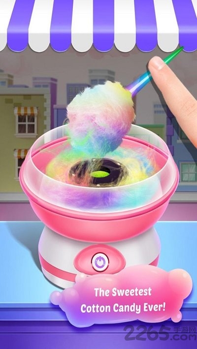 棉花糖甜品店游戏